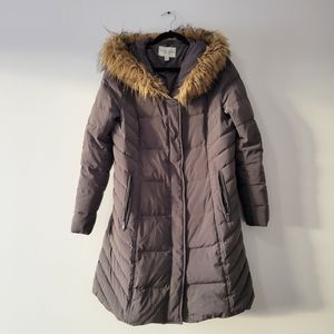 Cole Haan winter coat down filled parka L